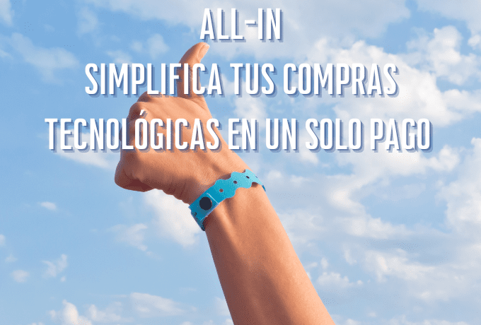 Simplifica tus compras tecnológicas en un solo pago