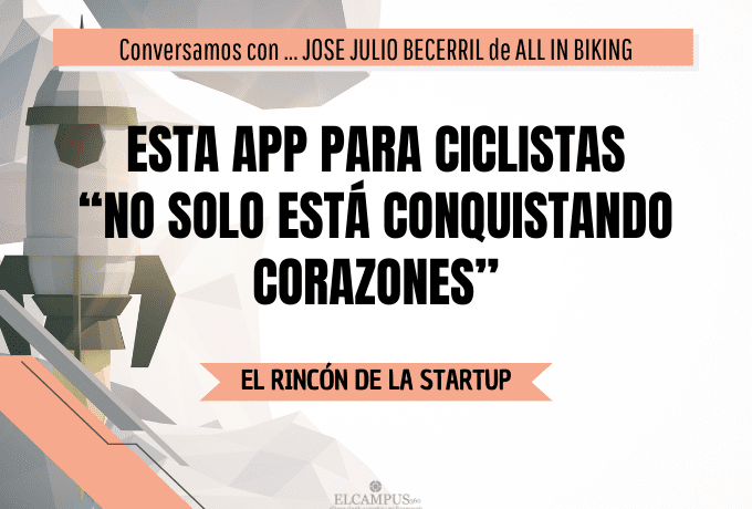 APP para ciclistas “no solo está conquistando corazones”